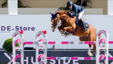 Simon Delestre best from start to finish at Hubside Jumping