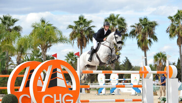 Richard Vogel flies to the win in the CSI2* Grand Prix presented by Oliva Nova Beach & Golf Resort at the Autumn MET