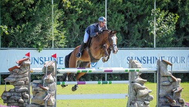 Derin Demirsoy and Dadjak Ter Puttenen with Thursday's biggest win in Vejer de la Frontera