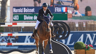 Harold Boisset best in the CSI2* Grand Prix presented by CHG at the Autumn MET