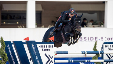 Emanuele Gaudiano and Carlotta are the fastest again at Hubside Jumping