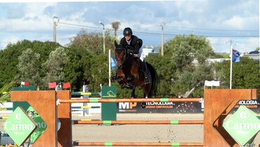 Titouan Schumacher and Atome Z top the CSI4* Grand Prix presented by Ashford Farm in Vilamoura