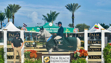 Alberto Michan and Loribri win $6,000 Palm Beach Equine Clinic 1.45m CSI3* on opening day of international competition