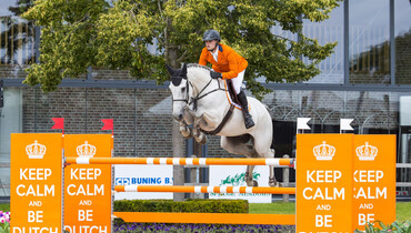 Bas Moerings: “When you have a lot of young horses, you grow with them as a rider”
