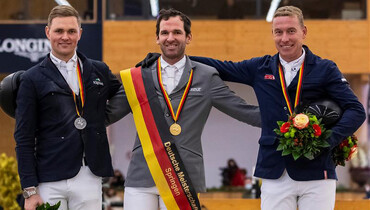 Philipp Weishaupt crowned German Champion on home soil in Riesenbeck – Denis Lynch wins the CSI3* 1.55m