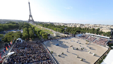 The Longines Global Champions Tour - Longines Paris Eiffel Jumping moves closer to the Eiffel Tower