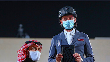 A double for Julien Epaillard in Thursday's CSI4*-W 1.50m presented by SAEF in Riyadh