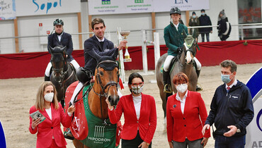 This weekend's CSI2* Grand Prix winners