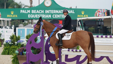 Eric Lamaze and Chacco Kid victorious at the Winter Equestrian Festival