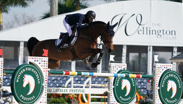 Molly Ashe Cawley and Berdien capture the $37,000 CaptiveOne Advisors 1.50m Jumper Classic