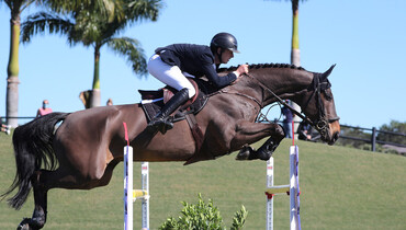 Bertram Allen and Pacino Amiro soar to victory in the $37,000 Adequan® WEF Challenge Cup Round 2