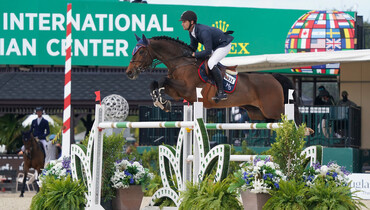 Eduardo Menezes and H5 Elvaro fly fast for first in the CaptiveOne Advisors 1.50m Classic CSI3*