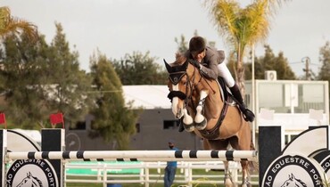 Luiz Felipe De Azevedo Filho and Hermes van de Vrombautshoeve win the CSI3* Grand Prix in Vilamoura