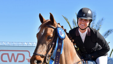 A mighty big win for Chandler Meadows and Christy JNR in the FEI $36,600 1.45M CSI3*