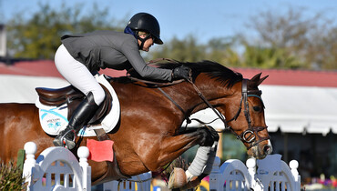 Lisa Carlsen and Livestream 2 emerge victorious in the FEI $137,000 1.55M CSI3* Grand Prix