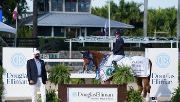 Sydney Shulman and Villamoura kick off WEF 5 with a victory in the $37,000 Douglas Elliman Real Estate 1.45m CSI5*