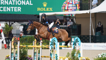 Lucy Deslauriers and Hester lead the way, capturing the Adequan® WEF Challenge Cup round 5 CSI5*