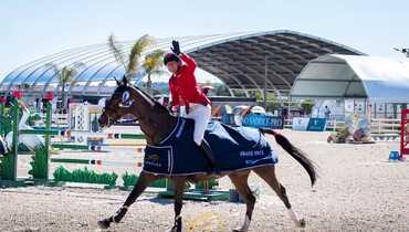 Urh Bauman and Larisal win the CSI3* Grand Prix at the Vilamoura Atlantic Tour