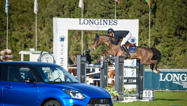 David Will and Forest Gump 29 win Thursday's CSI4* 1.50m Grand Prix qualifier at the Sunshine Tour
