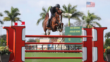 Ashlee Bond and Imagine save the best for last in the $6,000 Douglas Elliman Real Estate 1.45m Jumpers CSI3*