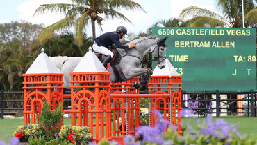 All in for Allen and Castlefield Vegas, capturing the $37,000 Adequan® WEF Challenge Cup round 6 CSI3*