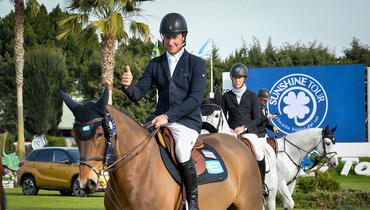 Douglas Lindelöw and Cheldon to the top in Saturday’s CSI4* 1.50m Medium Tour Grand Prix at the Sunshine Tour