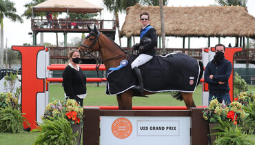 Walker welcomes a win in $25,000 Hermès Under 25 Grand Prix