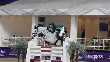 Olivier Philippaerts and H&M Legend of Love kick off Commercial Bank CHI Al Shaqab presented by Longines 2021 with a win