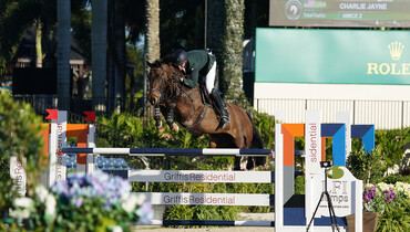 Speedy finish for Charlie Jayne and Amice Z in $37,000 Griffis Residential 1.45m qualifier CSI2*