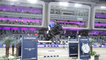 Christian Ahlmann and Dominator 2000 Z win the Commercial Bank CHI Al Shaqab Grand Prix presented by Longines