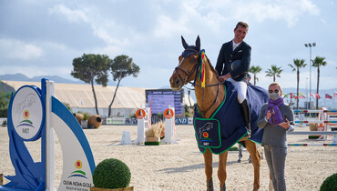 Nicolas Delmotte dominates the CSI3* 1.50m Grand Prix presented by Oliva Nova Beach & Golf Resort at Spring MET 2021