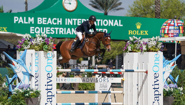 Fantastic finish for Harrie Smolders and Monaco to win the $73,000 CaptiveOne Advisors 1.50m Classic CSI5* at 2021 WEF