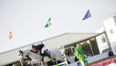 Michael G Duffy and Lapuccino 2 win the CSI4* Andalucia Grand Prix at the Sunshine Tour