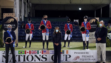 U.S. Team crowned hometown heroes in the $150,000 Nations Cup CSIO4* presented by Premier Equestrian at WEF 8