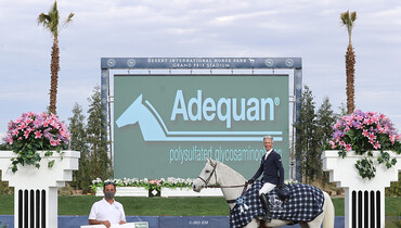 Richard Spooner and Quirado RC triumph in the $137,000 FEI 1.55M CSI3*, sponsored by Adequan