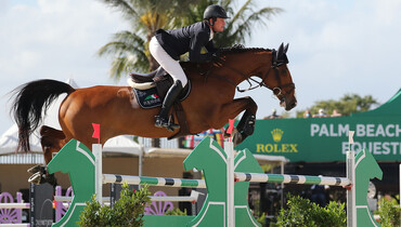 Darragh Kenny knocks off competition as Irish sweep top five spots in $73,000 Adequan® WEF Challenge Cup round 9 CSI5*
