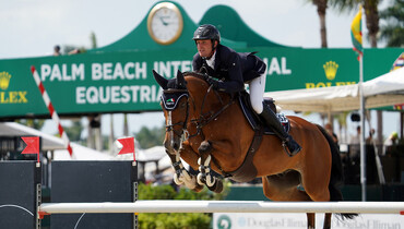 Darragh Kenny dominates aboard Vertige De Galarzacs in $37,000 CaptiveOne Advisors 1.50m Classic CSI3* at WEF 10