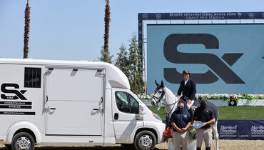 Luis Sabino and Argan De Beliard win the $36,600 FEI 1.50m