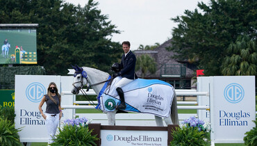 Smashing start for Harrie Smolders in $37,000 Douglas Elliman Real Estate 1.45 Jumpers CSI5* to open WEF 11