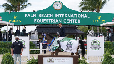 Patience pays off for Adam Prudent in the $214,000 Wellington Agricultural Services Grand Prix CSI4*