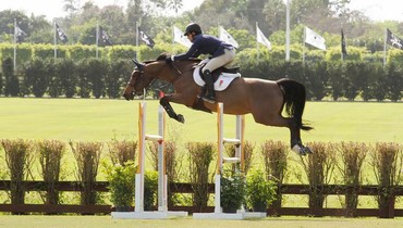 Conor Swail and Fortis Fortuna finish on top of Wellington Turf Tour Grand Prix