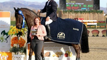Will Simpson and The Dude win HITS Thermal $25,000 SmartPak Grand Prix