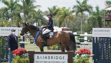 Kraut kickstarts new partnership, capping off stellar week with victory in the $137,000 Bainbridge Companies Grand Prix CSI3*