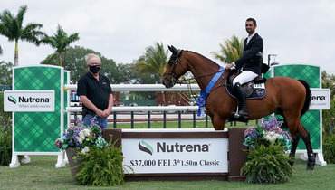 Nassar is superb, picking up second win of the week in $37,000 Nutrena 1.50m Classic CSI3*
