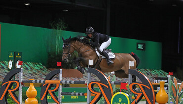 Gudrun Patteet and Sea Coast Monalisa van’t Paradijs best in the Borek Prize at The Dutch Masters