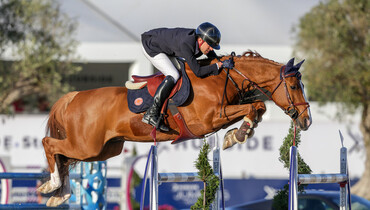 Simon Delestre and Chesall Zimequest continue winning streak at Hubside Jumping