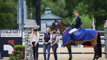 Daniel Coyle and Legacy are unstoppable to win $137,000 Hagyard Lexington Grand Prix CSI3* at Kentucky Spring Horse Show
