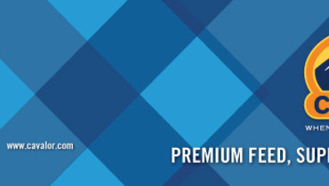 Advertisement; Cavalor® feed available at the Southern European and American tours