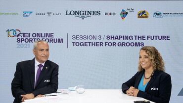 FEI Online Sports Forum, day two: Grooms' integration