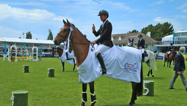 Jerome Guery and Eras Ste Hermelle victorious in Prix Ffe Equi’action in La Baule